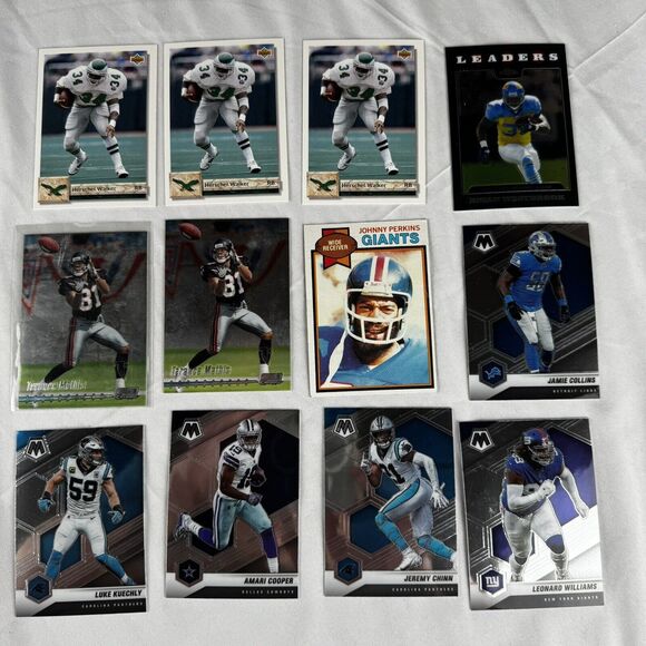 100 Football Cards Hand Picked Stars Rookies Hall Of Famers Prospects & Vintage - Picture 8 of 9